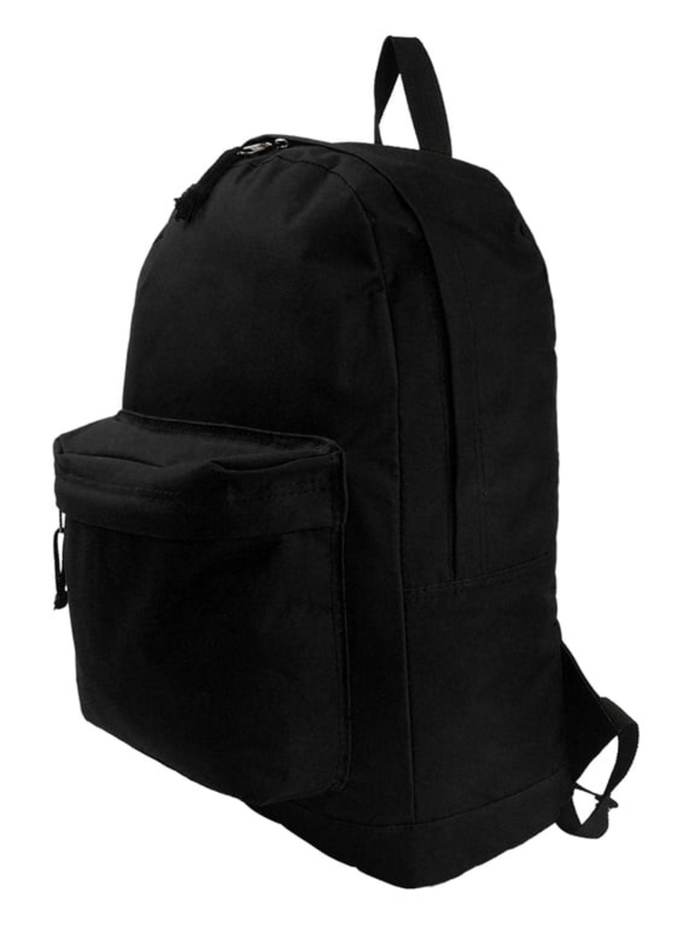 Unisex Black Backpack